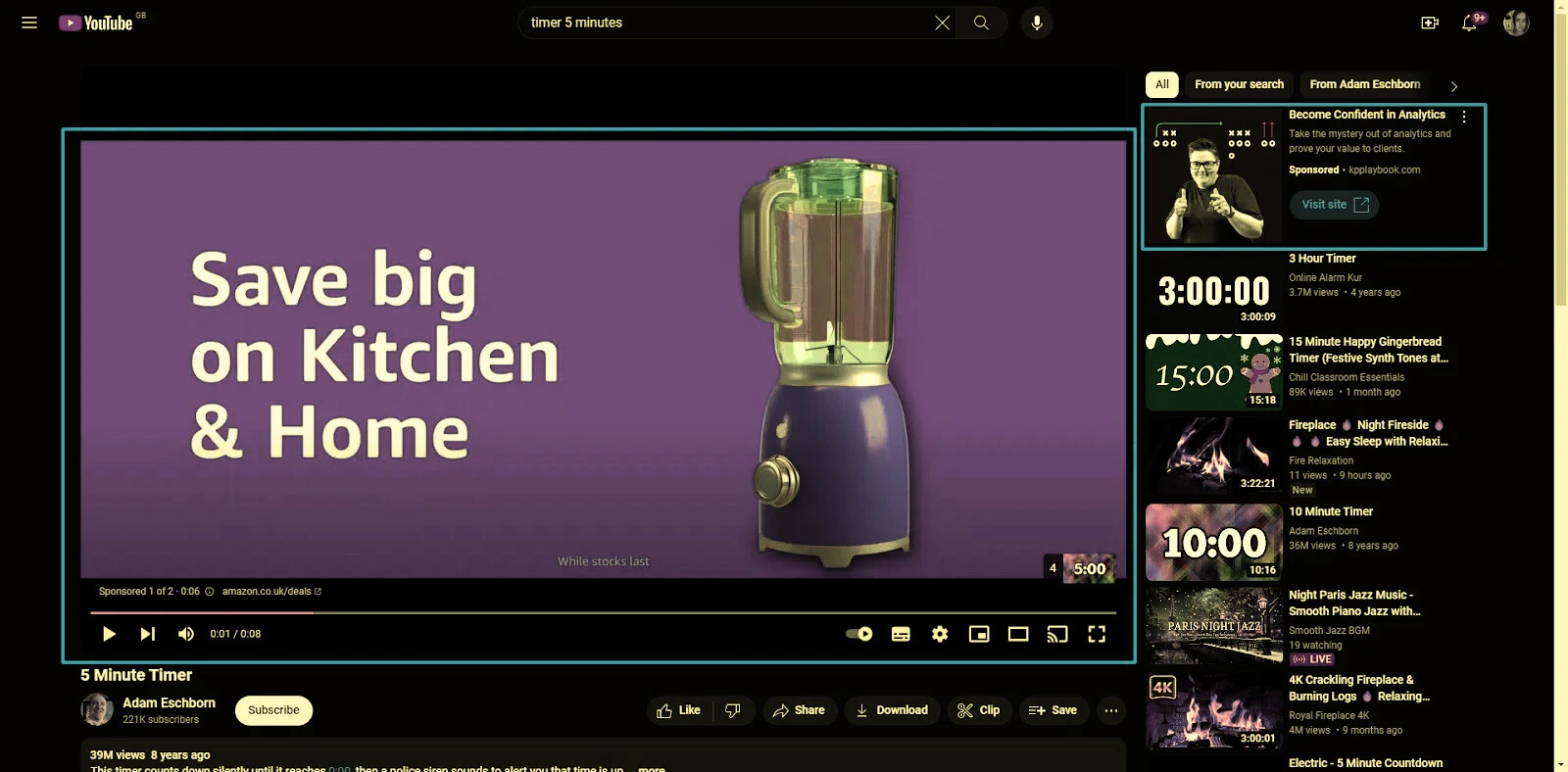 Youtube ads stockport